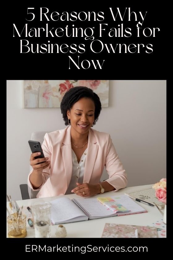why marketing fails for business owners - pin