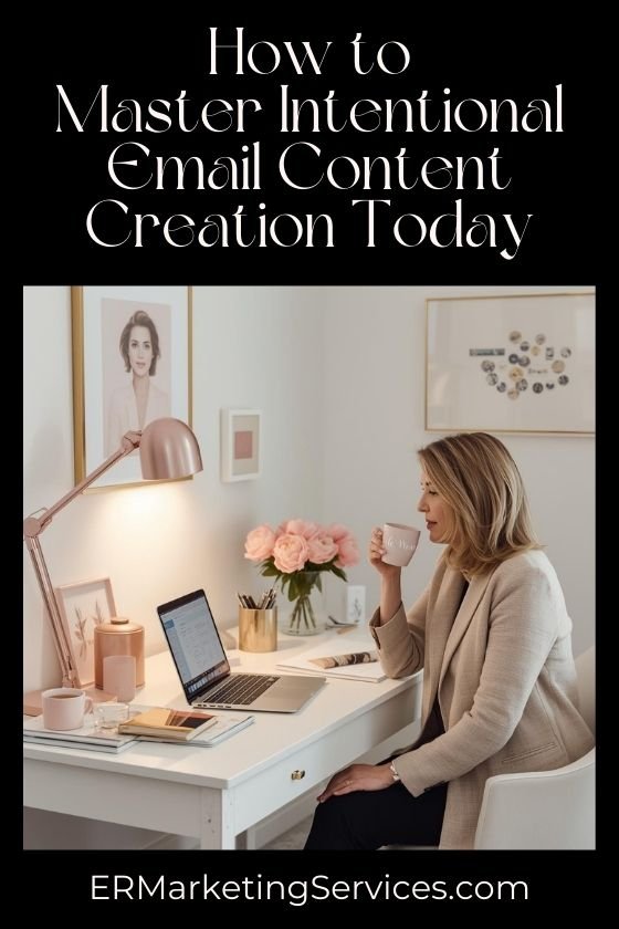 intentional email content creation - Pin