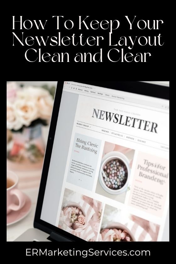 newsletter layout - pin